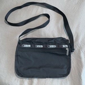 COPY - LeSportsac black nylon vintage crossbody bag